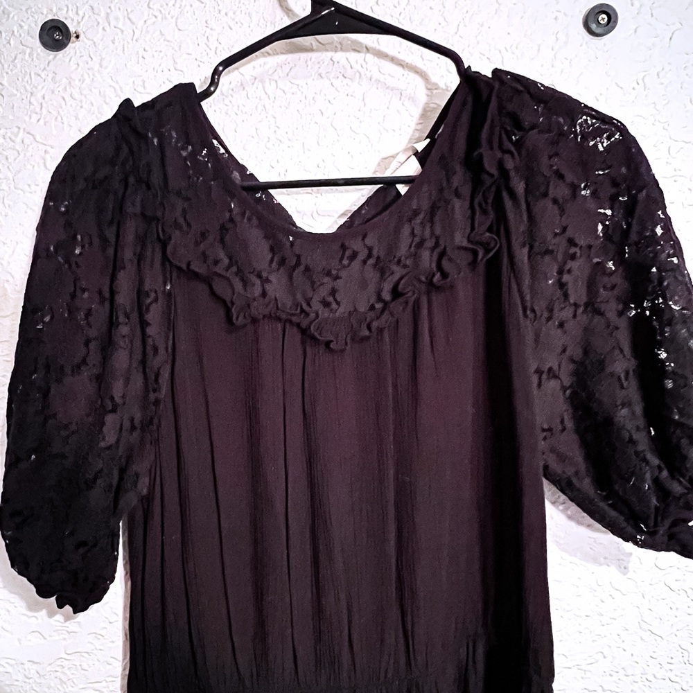 Black Midi H&M Dress